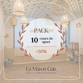 Ta carte 10 cours de Sport