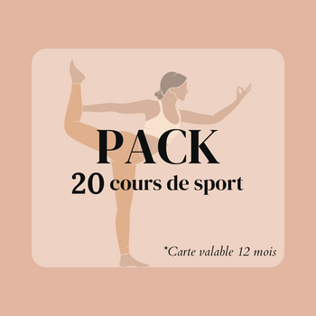 Ta carte 20 cours de Sport