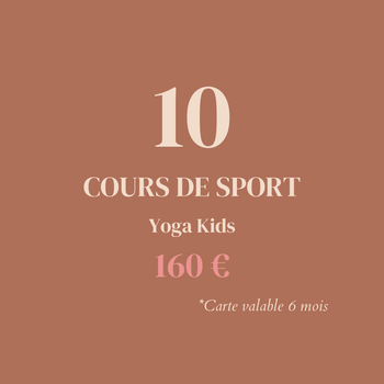 Yoga Kids – 10 séances