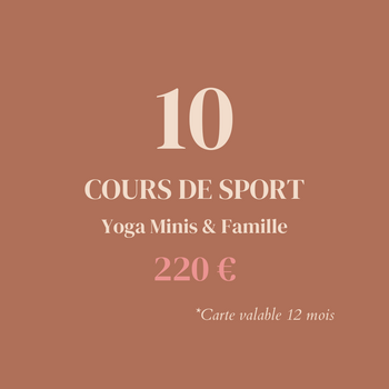Yoga Minis – 10 séances