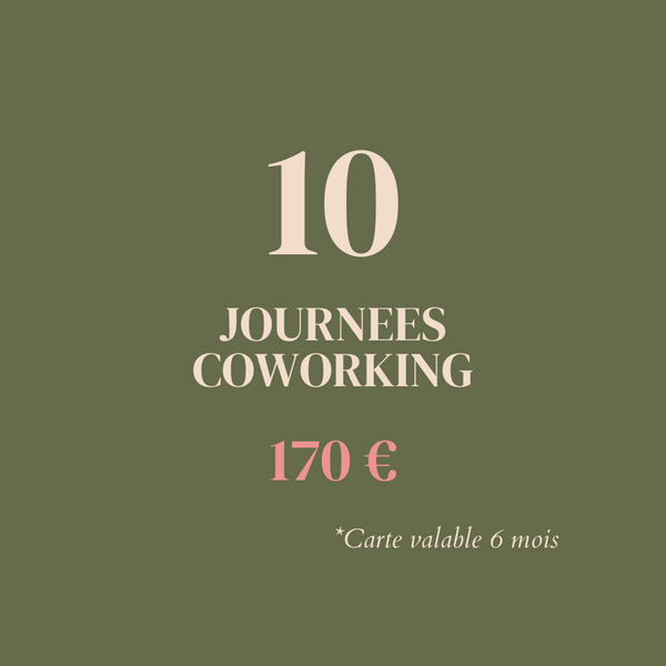 Coworking - 10 journées
