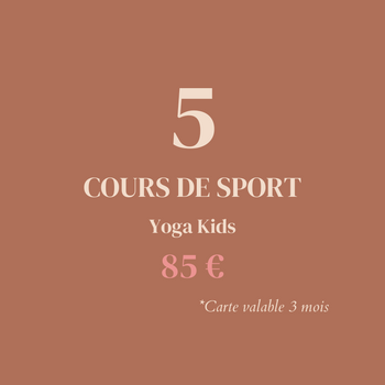 Yoga Kids – 5 séances