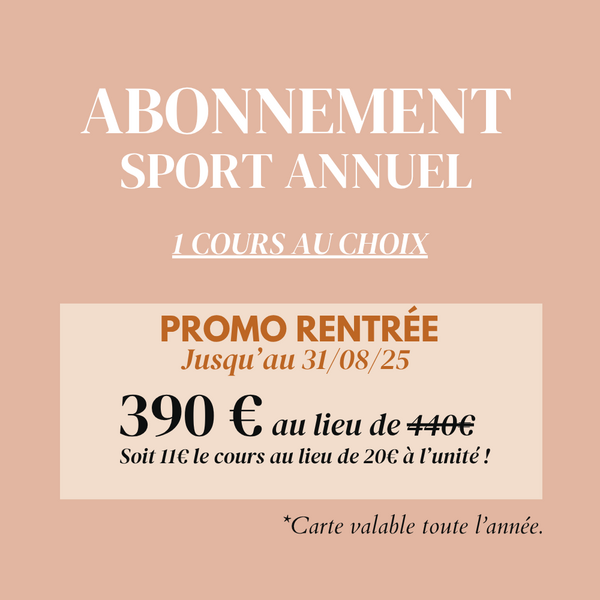 Abonnement Annuel Sport