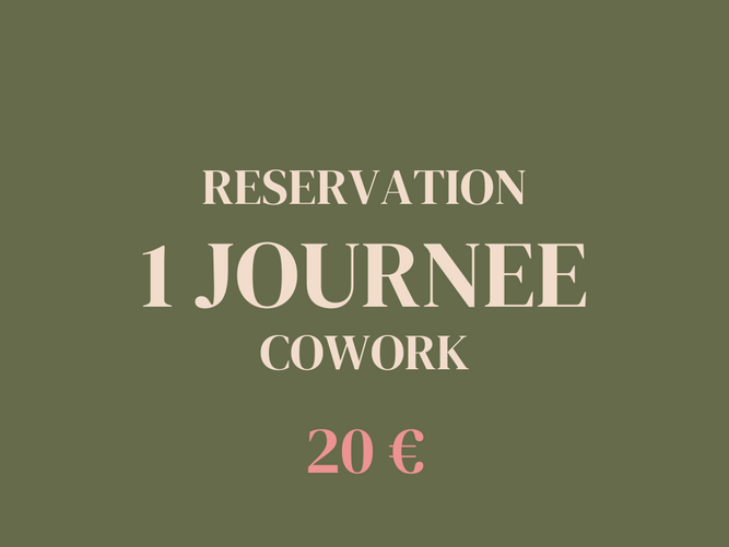 Coworking &#8211; Journée