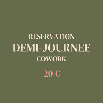 Coworking – Demi-journée