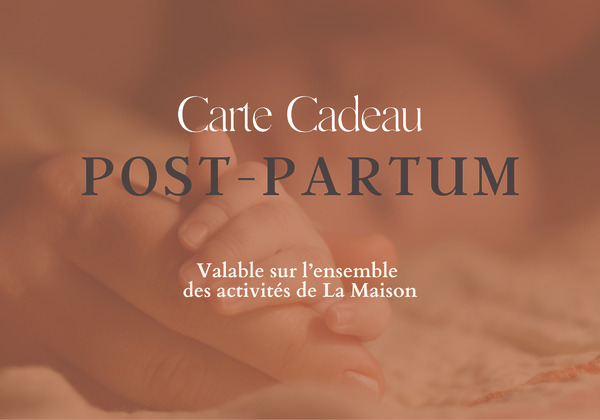Carte cadeau Post-partum